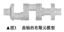 隔膜泵曲抽有限元模型的建立